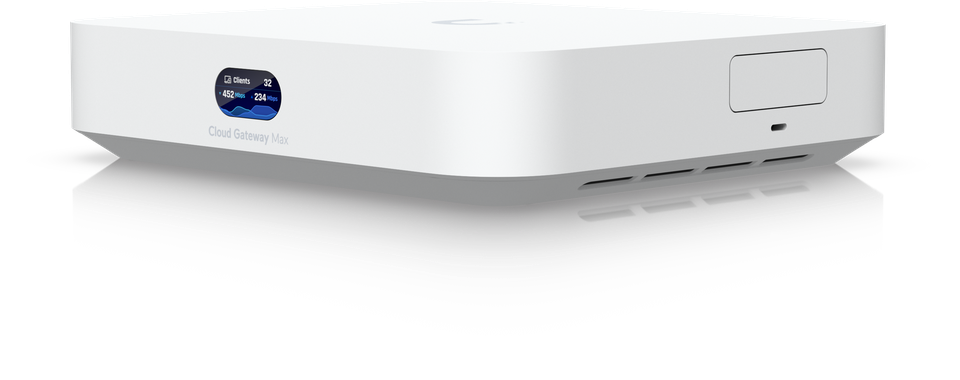 UniFi Cloud Gateway Max – central gateway för UniFi-nätverk